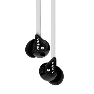 White z-1 stereo noise isolating in-ear headphones